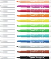 Viltstift STABILO Trio Jumbo 380/12 extra large assorti 12 stuks-3