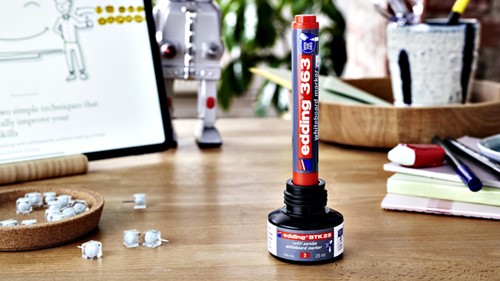 Whiteboardmarker edding 363 schuin 1-5mm assorti set à 4 stuks-3