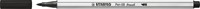 Brushstift STABILO Pen 568/46 zwart