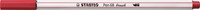 Brushstift STABILO Pen 568/50 donkerrood-1