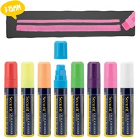 Krijtstift Securit SMA-720 blok ass 7-15mm blister à 8 stuks-2