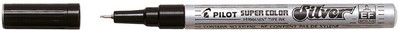 Viltstift PILOT Super Color lakmarker medium zilver-3