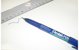 Fineliner Pentel NMF50 fijn zwart-3