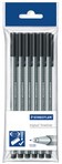 Fineliner Staedtler Triplus 334 zwart 0.3mm-3