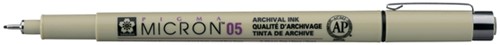 Fineliner Sakura Pigma Micron 05 0.45mm zwart-2