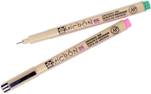 Fineliner Sakura Pigma Micron 05 0.45mm set à 9 kleuren-1