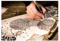 Fineliner Sakura pigma micron set 6stuks zwart-2