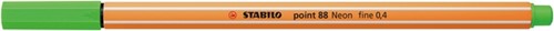 Fineliner STABILO point 88/033 fijn neon groen-1