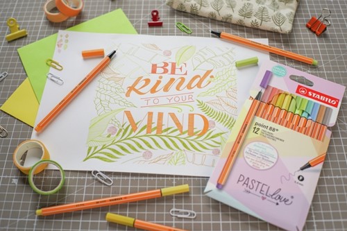 Fineliner STABILO point 88/024 fijn neon geel-5