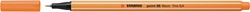Fineliner STABILO point 88/054 fijn neon oranje