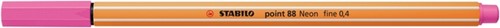 Fineliner STABILO point 88/056 fijn neon roze-1