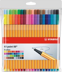 Fineliner STABILO point 88/10 fijn assorti 10 stuks-2