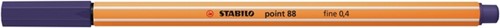 Fineliner STABILO point 88/22 fijn Pruisisch blauw-2