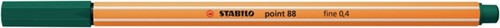 Fineliner STABILO point 88/53 fijn turquoisegroen-2