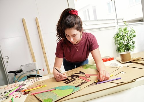 Viltstift STABILO Pen 68/50 medium donkerrood-2