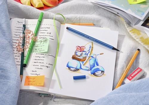 Viltstift STABILO Pen 68/55 medium paars-3