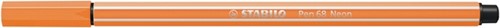Viltstift STABILO Pen 68/054 medium neon oranje-2