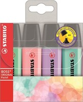 Markeerstift STABILO BOSS Original 70/6 pastel assorti etui à 6 stuks-2