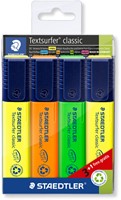 Markeerstift Staedtler 364 Textsurfer assorti 3 stuks + 1 geel gratis