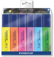 Markeerstift Staedtler 364 Textsurfer assorti 6 stuks-3