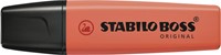Markeerstift STABILO BOSS Original pastel zacht koraalrood 70/140