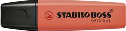 Markeerstift STABILO BOSS Original pastel zacht koraalrood 70/140