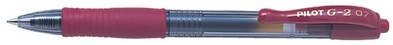 Gelschrijver PILOT G-2 + medium rood-3