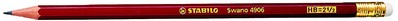 Potlood STABILO Swano grafiet 4906, HB met gumtop-2