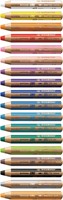 Kleurpotloden STABILO 880 woody 3 in 1 Arty incl slijper ass 10st-2