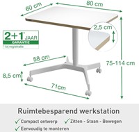 Zit-Sta bureau Leitz Ergo compact-4