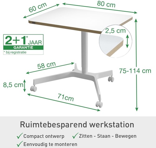 Zit-Sta bureau Leitz Ergo compact-5