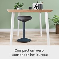 Actieve zitkruk Leitz Ergo met comfortzitting-12
