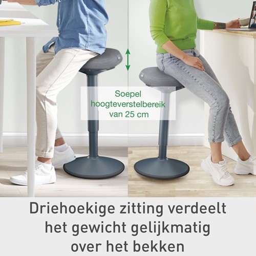 Actieve stakruk Leitz Ergo met comfortzitting-11
