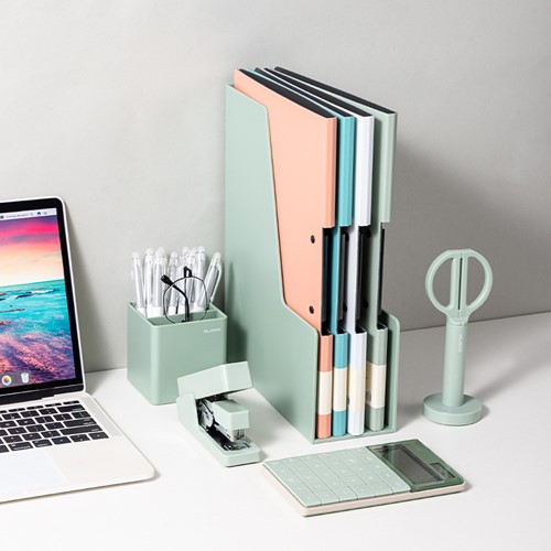 Bureauset 13-delig groen