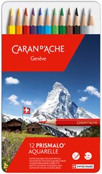 Kleurpotloden Caran d'Ache Prismalo 12 stuks assorti
