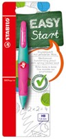 Vulpotlood STABILO Easyergo HB 1.4mm rechts blauw/neon oranje blister-3