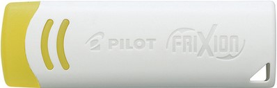 Gum Pilot  friXion geel met blauwe houder-2