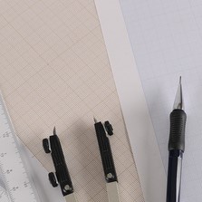 Millimeterpapier Canson bruingeel bedrukt 50vel 90gr A4 wit-3