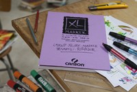 Markerpapier Canson XL Marker 100vel 70gr A3 extra wit-3