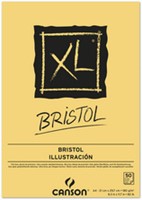 Bristolpapier Canson XL Bristol 50vel 180gr A3 extra wit-2