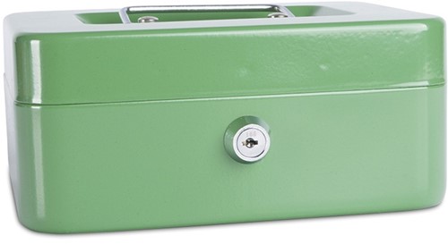 Geldkist, 200x160x90mm, groen