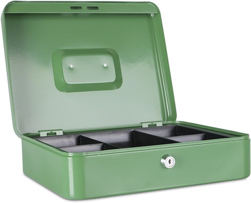 Geldkist, 300x240x90mm, groen-2