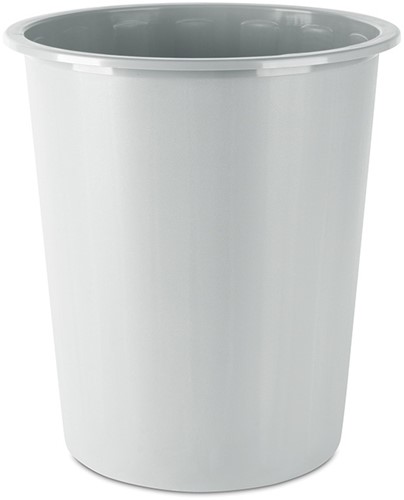 Afvalbak, emmer, 14 L, grijs