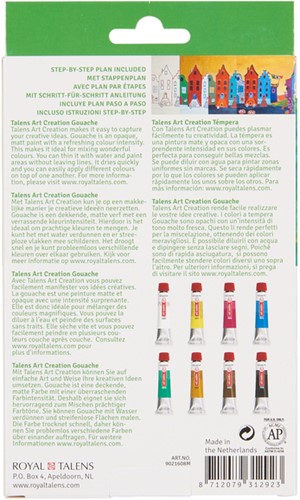 Gouache Talens Art Creation set à 8 kleuren-2