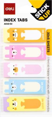 Indextabs 45x15mm assorti