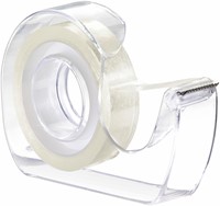 Tape tesafilm® dubbelzijdig,  12mmx7,5m, transparant met dispenser-2