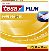 Dubbelzijdig plakband tesafilm®, 33mx19mm, transparant-2