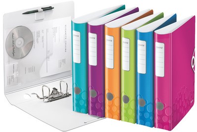 Ordner Leitz WOW active 180° 80mm PP A4 groen-2