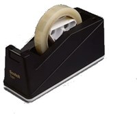 Plakbandhouder Scotch C10  rol tot 66m verzwaard zwart-3