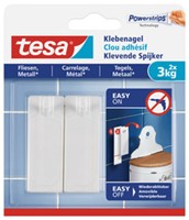 Klevende Spijker tesa® tegels & metaal 3kg wit 2 stuks-3